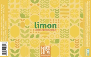 Limon - Limoncello-inspired Sour Ale April 2024