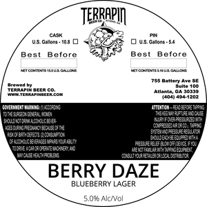 Terrapin Beer Co. Berry Daze