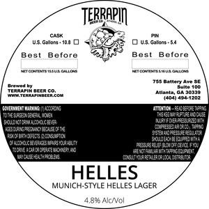 Terrapin Beer Co. Helles