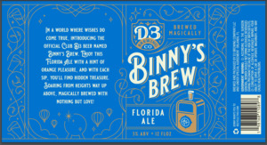 Binny's Brew Florida Ale