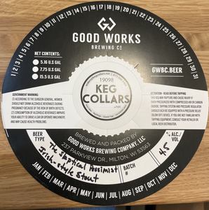 Good Works Brewing Company LLC The Skeptical Pessimist