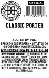 Breckenridge Classic Porter