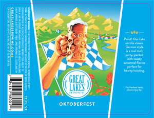 Great Lakes Brewing Co. Oktoberfest April 2024