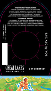 Great Lakes Brewing Co Oktoberfest April 2024