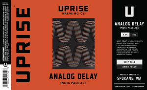 Uprise Brewing Co Analog Delay India Pale Ale April 2024