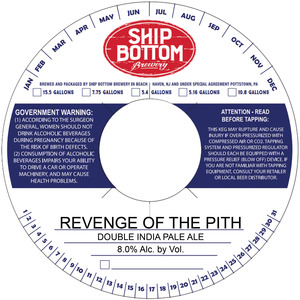 Ship Bottom Brewery Revenge Of The Pith April 2024