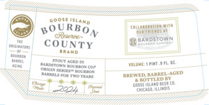 Goose Island Beer Co. Bourbon County Brand Two-year Reserve Stout April 2024