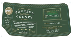 Goose Island Beer Co. Bourbon County Brand Cask Finish Stout April 2024