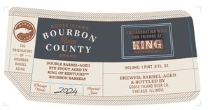Goose Island Beer Co. Bourbon County Brand Rare Stout April 2024