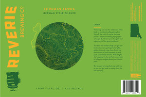 Reverie Brewing Company Terrain Tonic April 2024