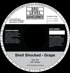 3rd Level Brewing Shell Shocked Grape April 2024