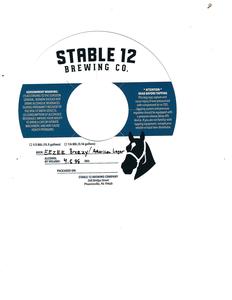 Stable 12 Brewing Company Eezee Breezy April 2024