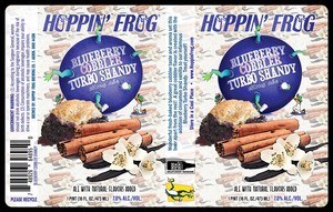 Hoppin' Frog Blueberry Cobbler Turbo Shandy