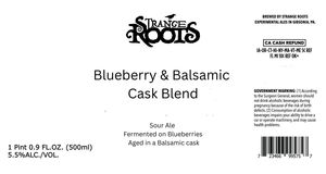 Strange Roots Blueberry & Balsamic Cask Blend April 2024