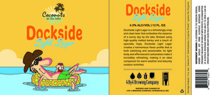 4 By 4 Brewing Company Dockside Light Lager April 2024