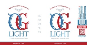 Hook Point Brewing Company Original Glory Light American Pilsner