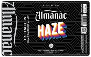 Almanac Beer Co Hazy IPA Dry-hopped With Nelson Cryo April 2024