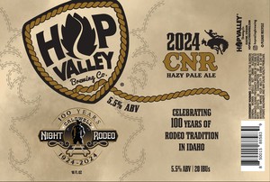 Hop Valley Brewing Co. 2024 Cnr