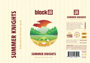 Block 15 Brewing Co. Inc Summer Knights April 2024