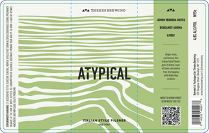 Atypical Italian Style Pilsner April 2024