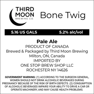 Third Moon Brewing Co Bone Twig Pale Ale April 2024