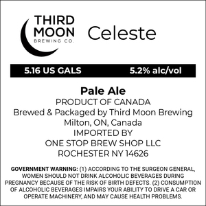 Third Moon Brewing Co Celeste Pale Ale
