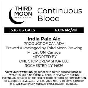 Third Moon Brewing Co Continuous Blood India Pale Ale