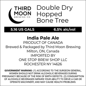 Third Moon Brewing Co Double Dry Hopped Bone Tree India Pale Ale