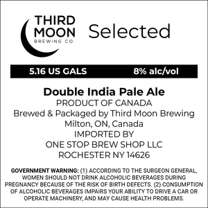 Third Moon Brewing Co Selected Double India Pale Ale
