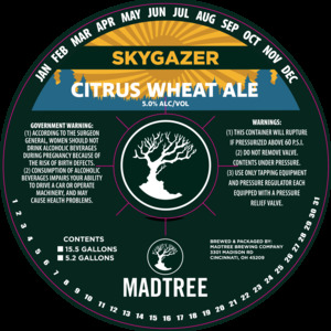 Madtree Brewing Compnay Skygazer April 2024