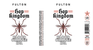 Fulton Hop Kingdom Blood Orange IPA April 2024