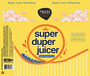 Troegs Independent Brewing Super Duper Juicer April 2024
