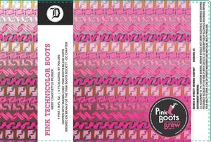 Dynasty Brewing Co Pink Technicolor Boots West Coast-style Pilsner April 2024