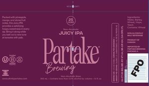 Partake Brewing Juicy IPA