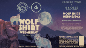 Crooked Stave Wolf Shirt Wednesday