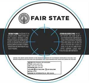 Fair State Brewing Cooperative The Luxury Of Restraint