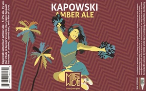 Kapowski Amber Ale 