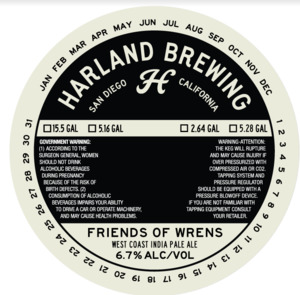 Harland Brewing Friends Of Wrens April 2024