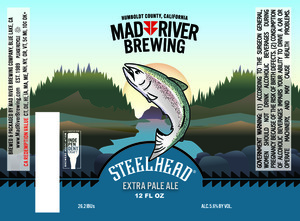 Mad River Brewing Steelhead Extra Pale Ale April 2024