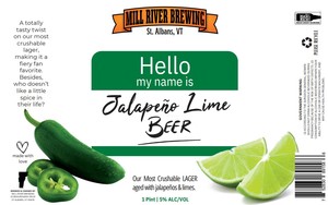 Hello My Name Is Jalapeno Lime Beer 
