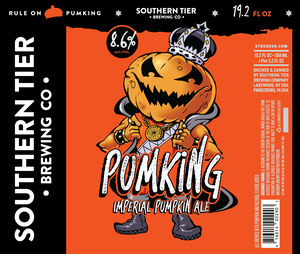 Southern Tier Brewing Company Pumking April 2024