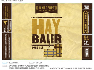 Jamesport Farm Brewery Hay Baler Pale Ale April 2024