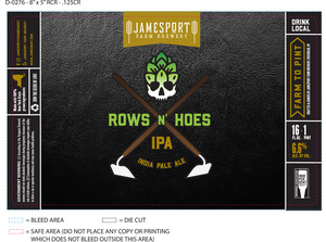 Jamesport Farm Brewery Rows N' Hoes April 2024