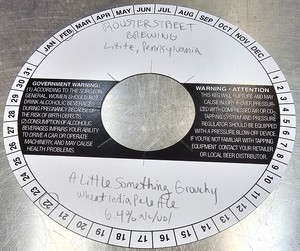 A Little Something Grouchy Wheat India Pale Ale April 2024