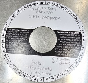 Fackel Red Rye Session Ale April 2024
