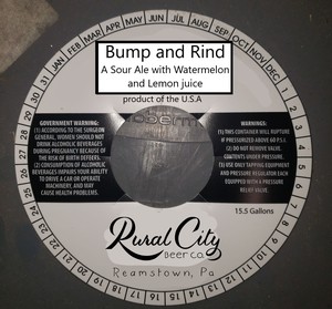 Rural City Beer Co. Bump And Rind