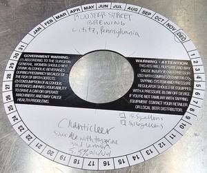 Chanticleer Sour Ale With Tangerine And Lemon April 2024