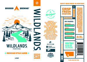 Wildlands Festival Mexican Style Lager April 2024