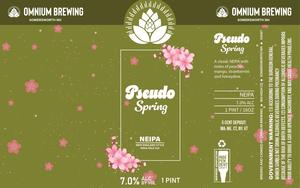 Pseudo Spring New England Style India Pale Ale April 2024