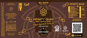 Well Crafted Beer Company Infinity Quad April 2024